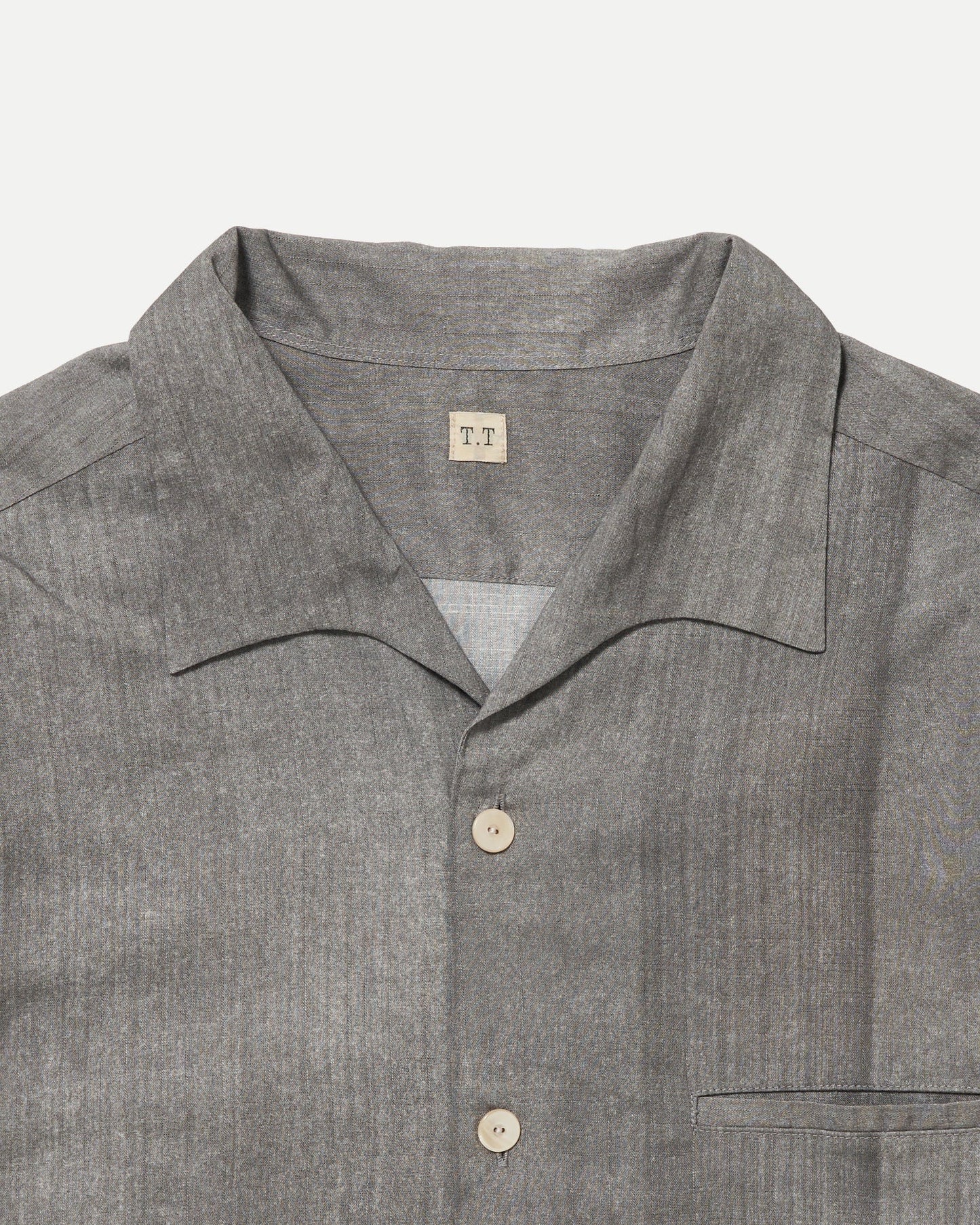 Hand Drawn Sumi Lot.108 50S Italian Collar Shirt