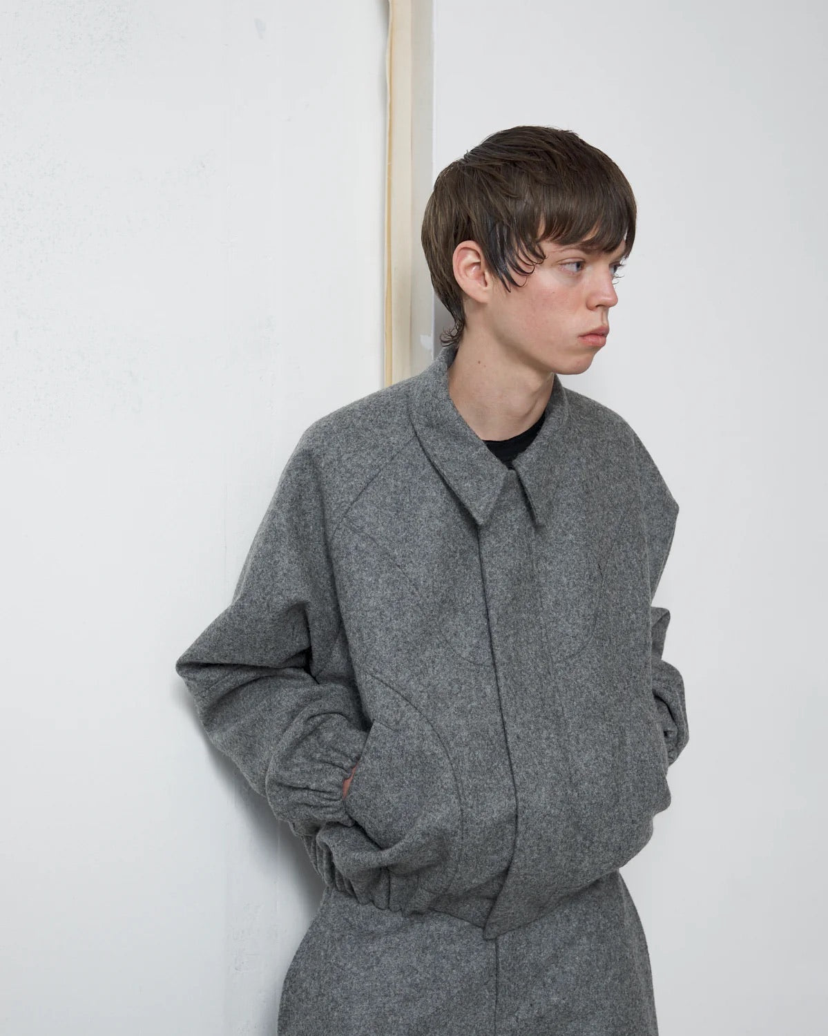 Marl Grey Jiji Wool Jacket