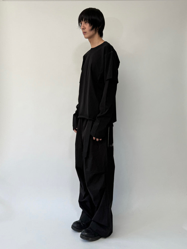 Black Dyed Long Sleeve