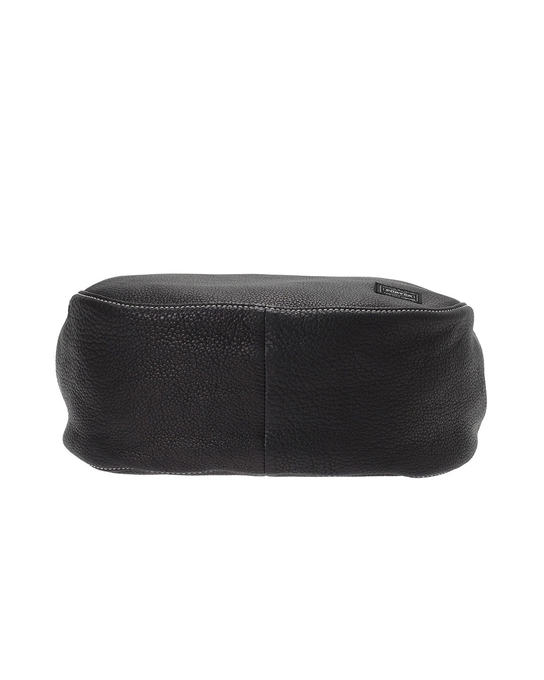 Black Cowhide Leather Cisco 2Way Tote Bag