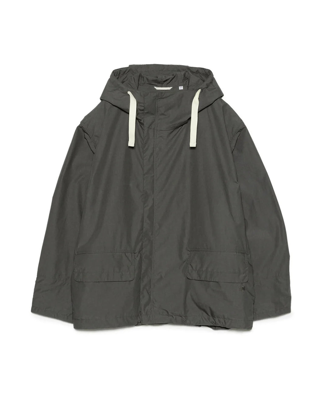 Charcoal Hooded Deck Jacket