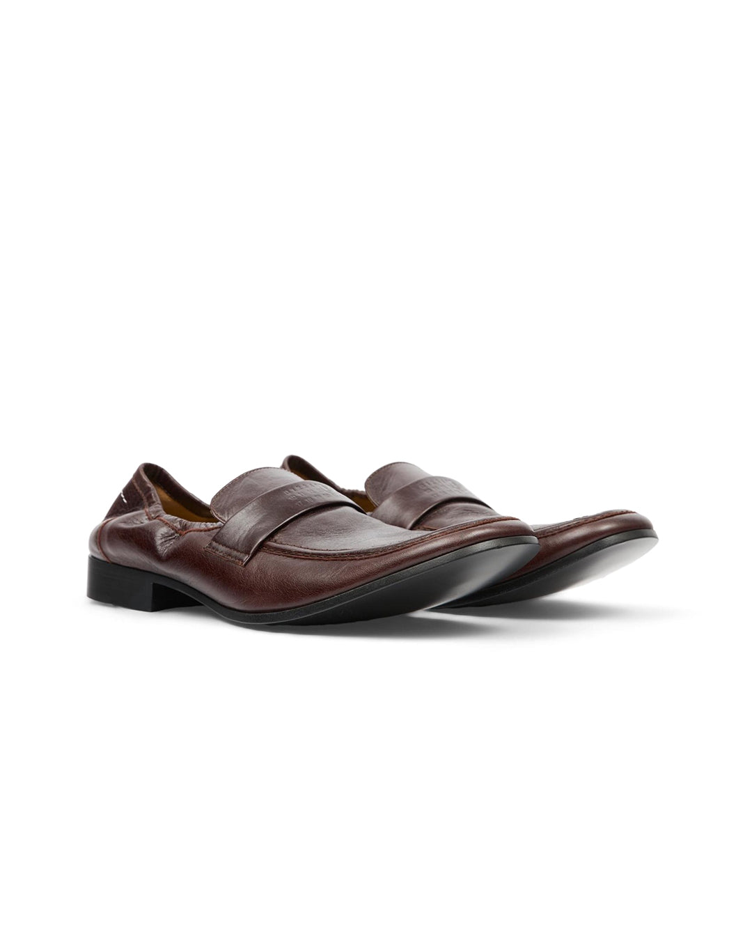 Coffee Bean Calf Leather Moccasin