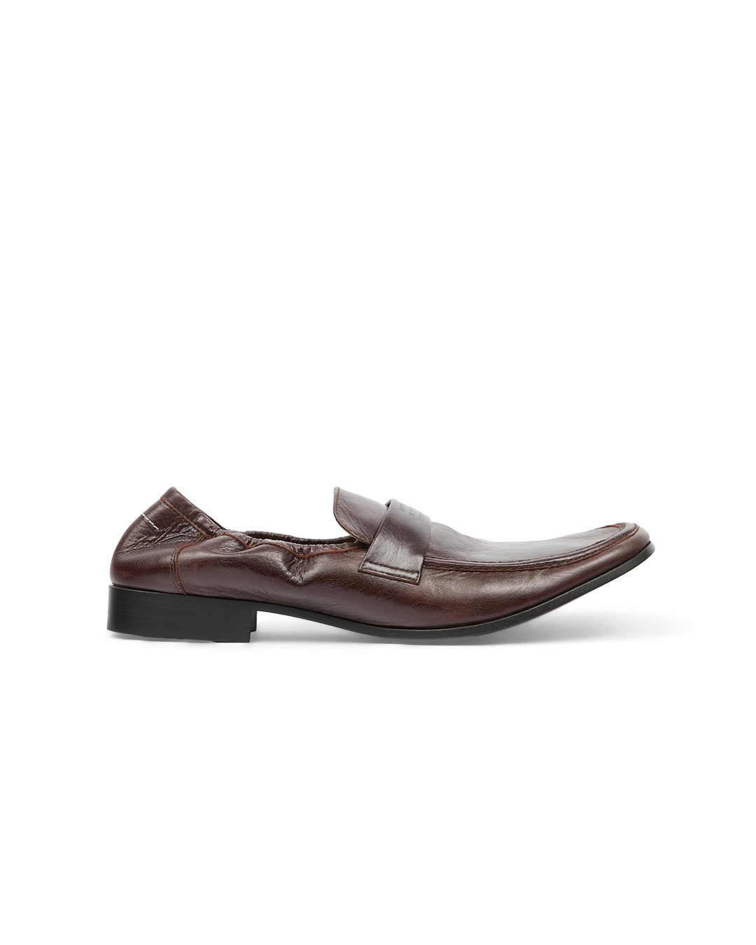 Coffee Bean Calf Leather Moccasin