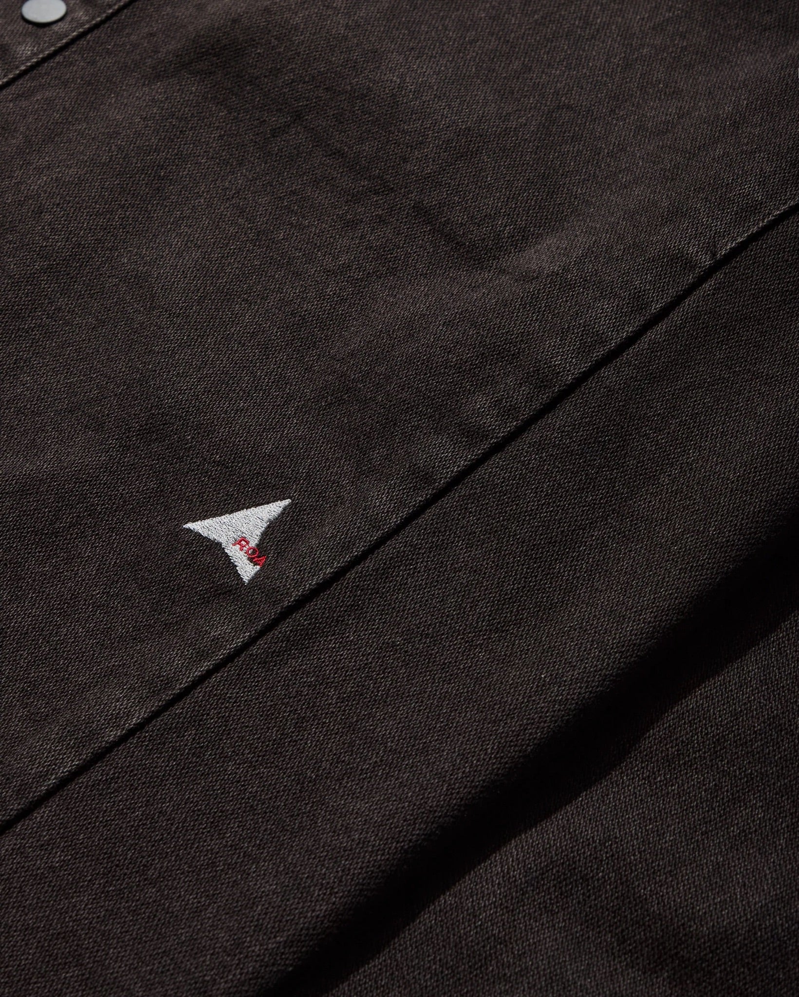 Dark Brown Lona Denim Shirt