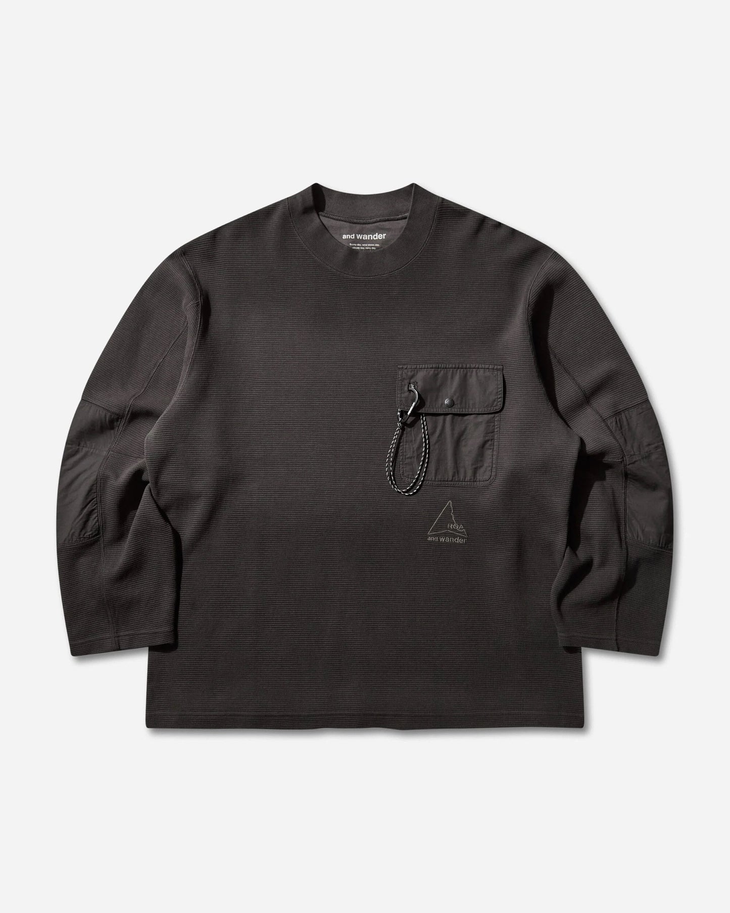 Black Garment Dyed Long Sleeve