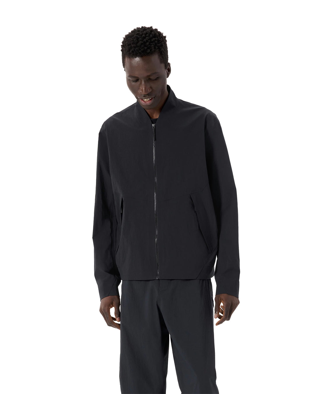 Black Diode Bomber Jacket