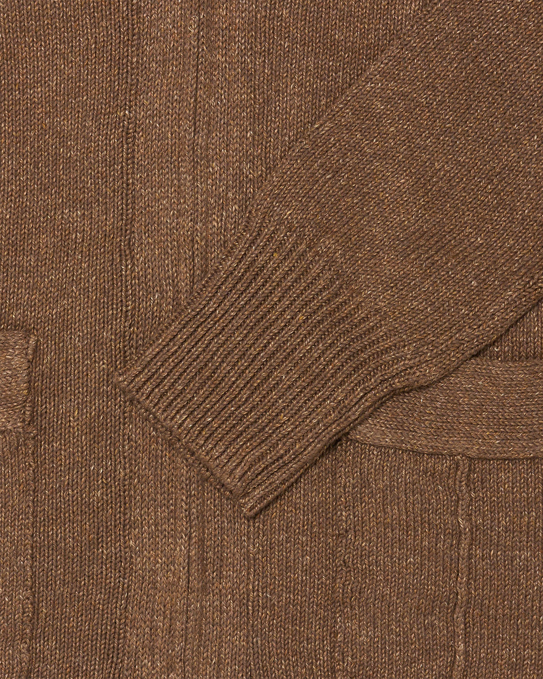 Dark Brown Lot.530 Zip Up Cardigan