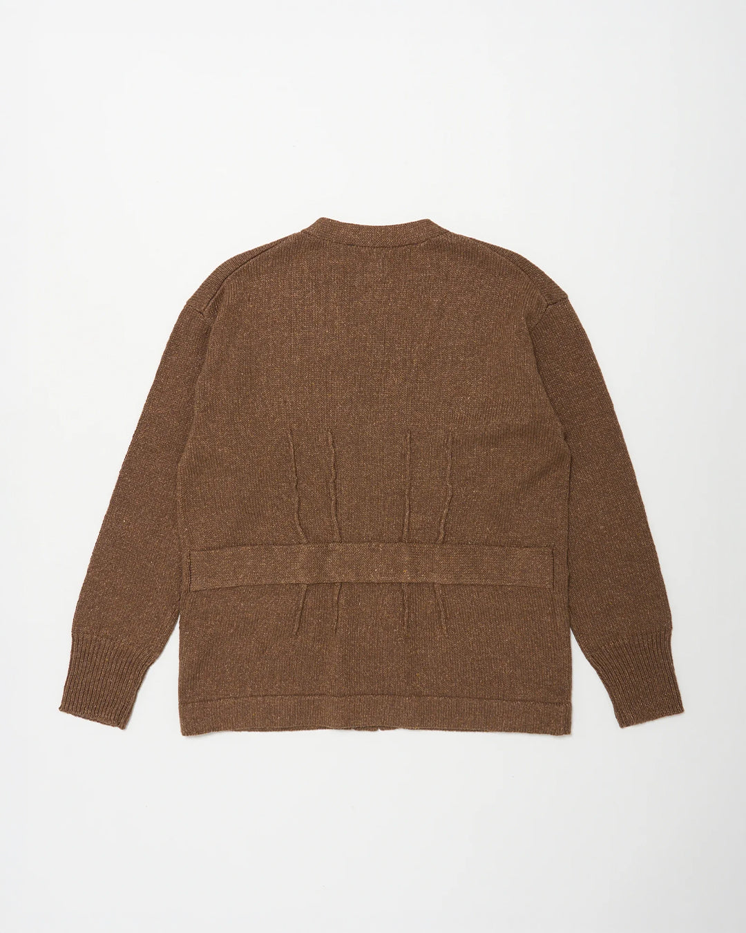 Dark Brown Lot.530 Zip Up Cardigan