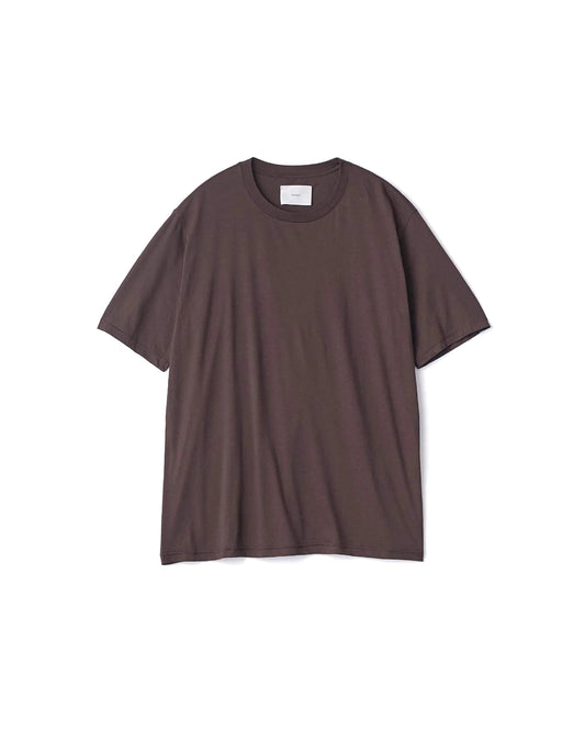 Dark Brown Suvin Cotton Basic Tee