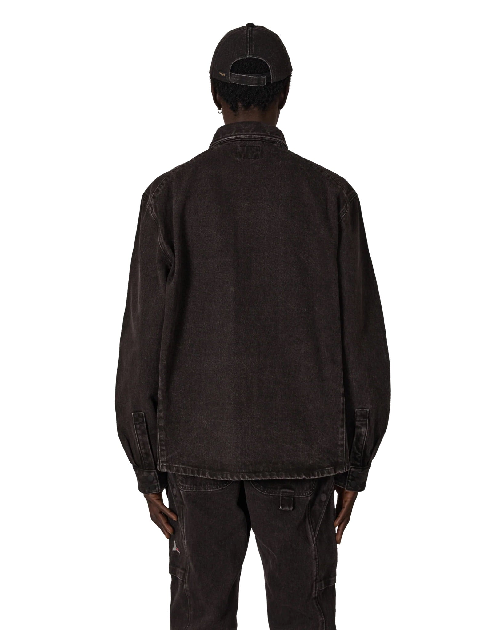 Dark Brown Lona Denim Shirt