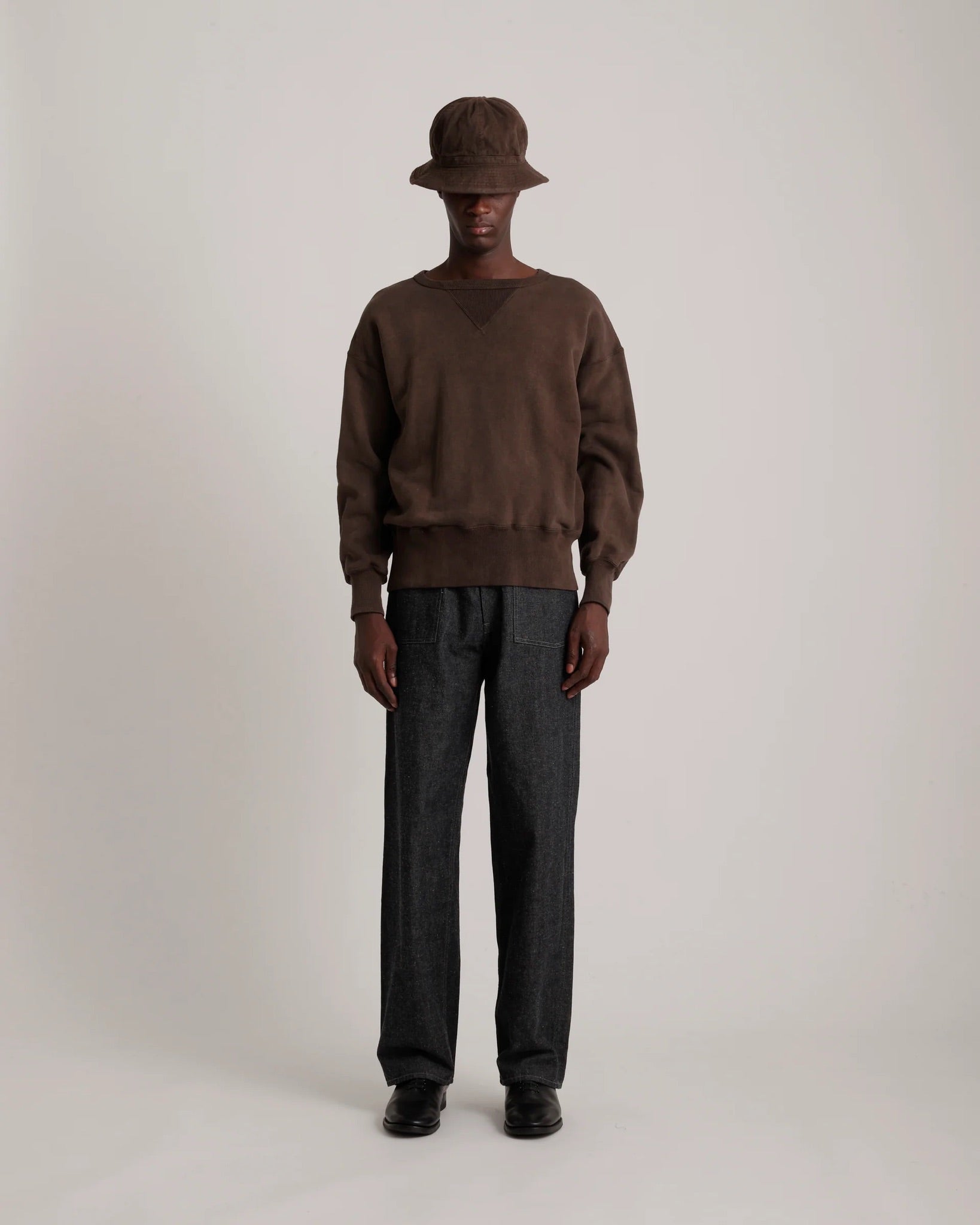 Mud Dyed Brown Lot.603 Sweatshirt