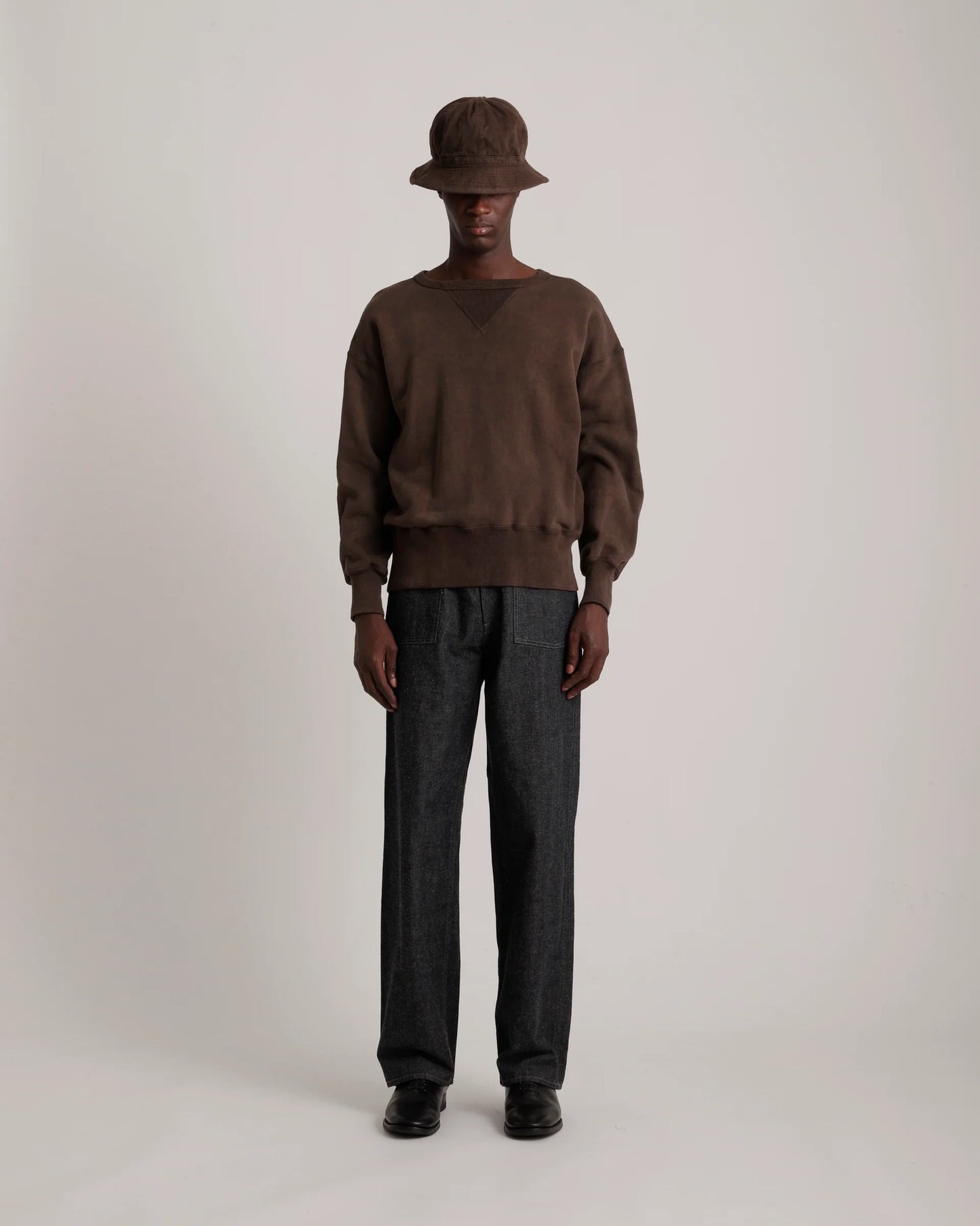 Mud Dyed Brown Lot.603 Sweatshirt