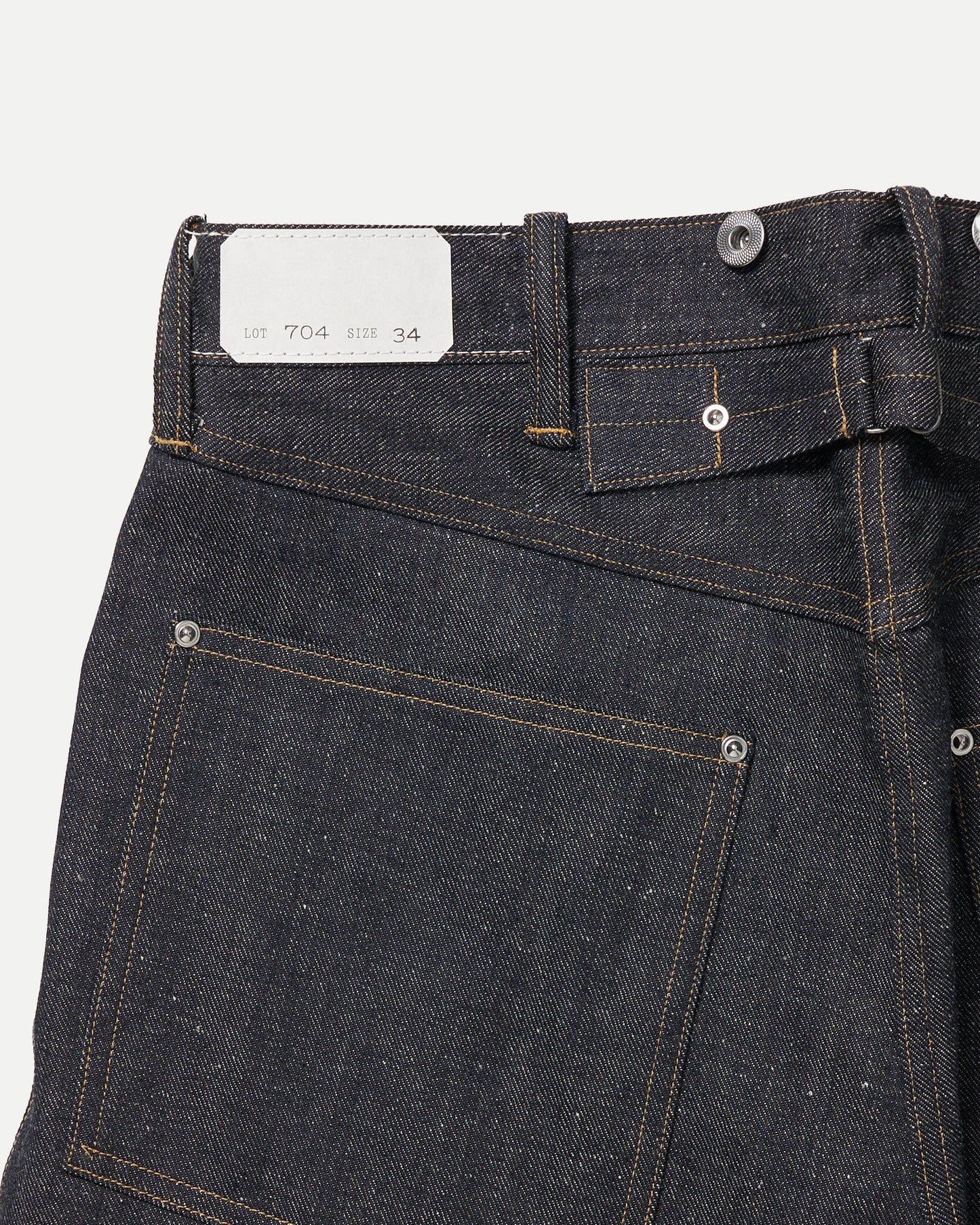 Raw Indigo Lot.704 Denim Trousers C.1920'S