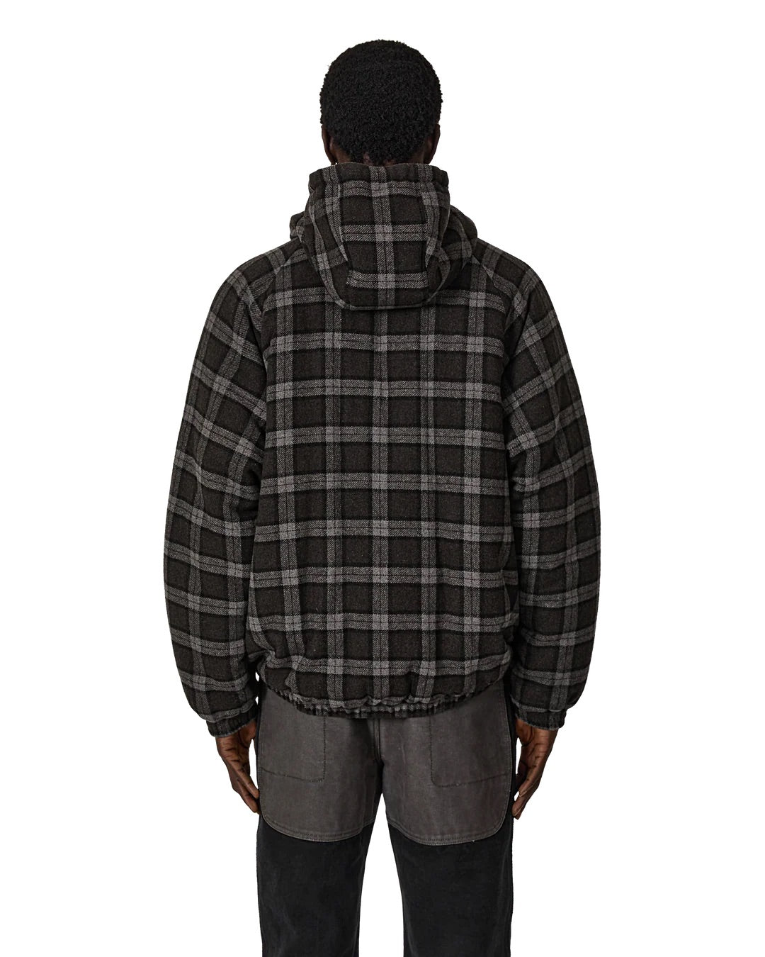 Anthracite Logger Wool Primaloft Checked Jacket