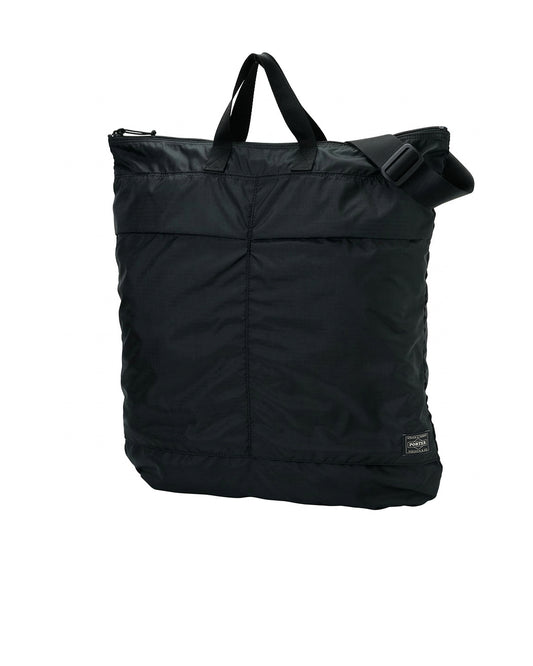 Black Nylon Flex 2Way Helmet Bag