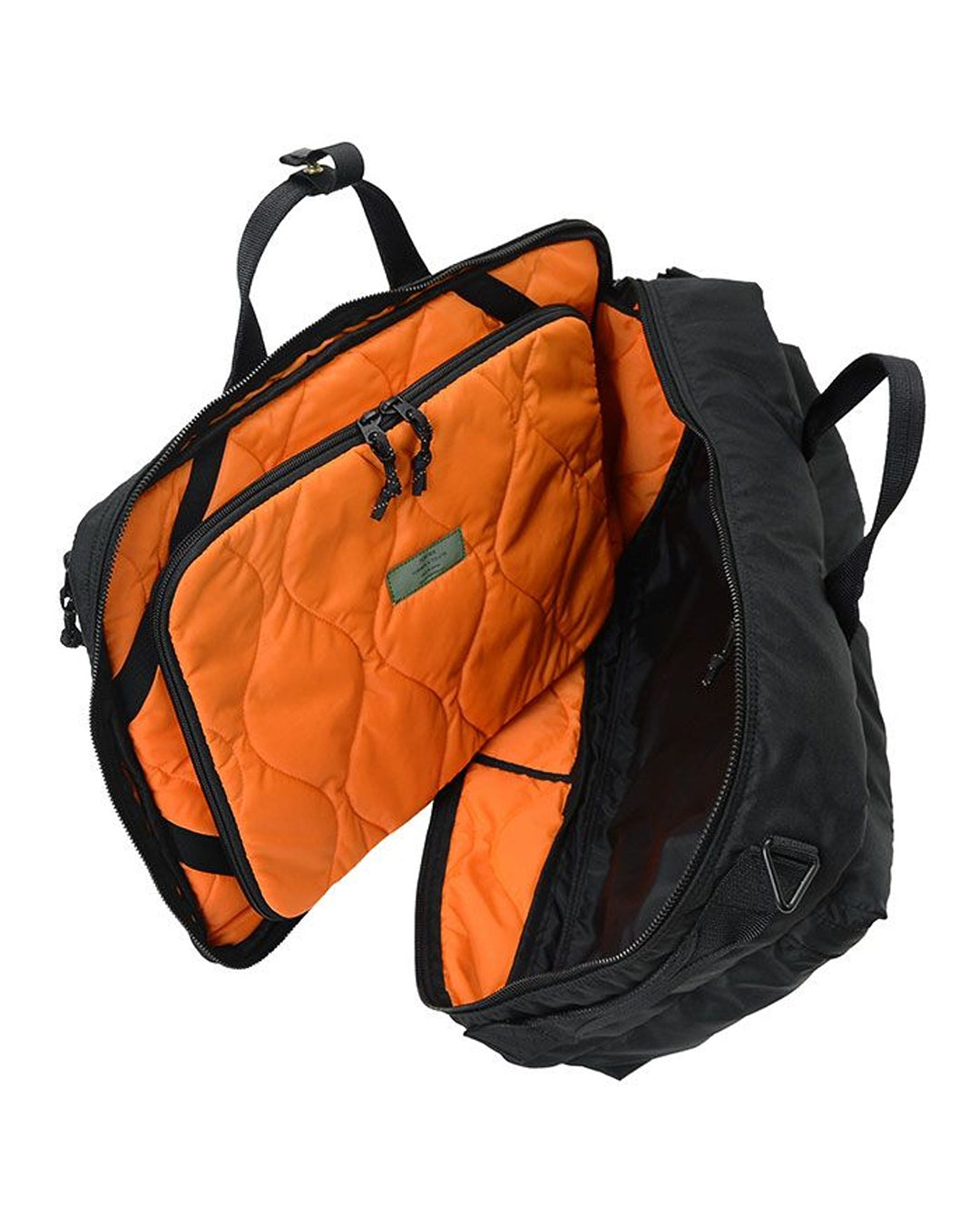 Black Nylon Force 3Way Briefcase