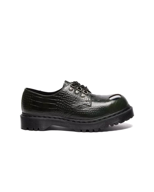 Forest Green 1461 Bex Steel Toe Leather Shoes