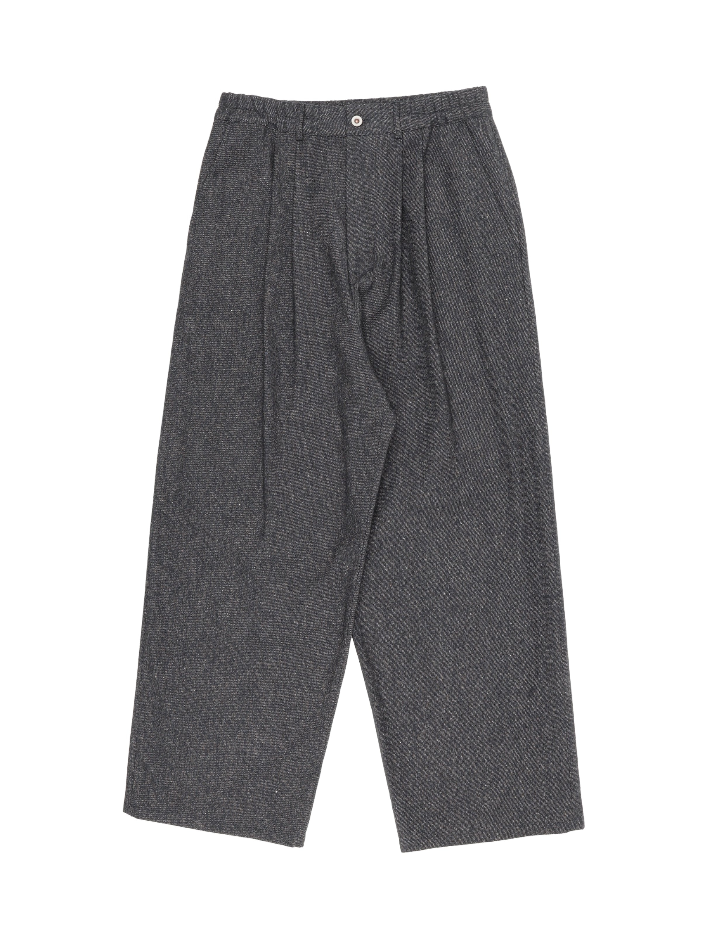 Base Store Exclusive Soft Denim Double Pleat Pant