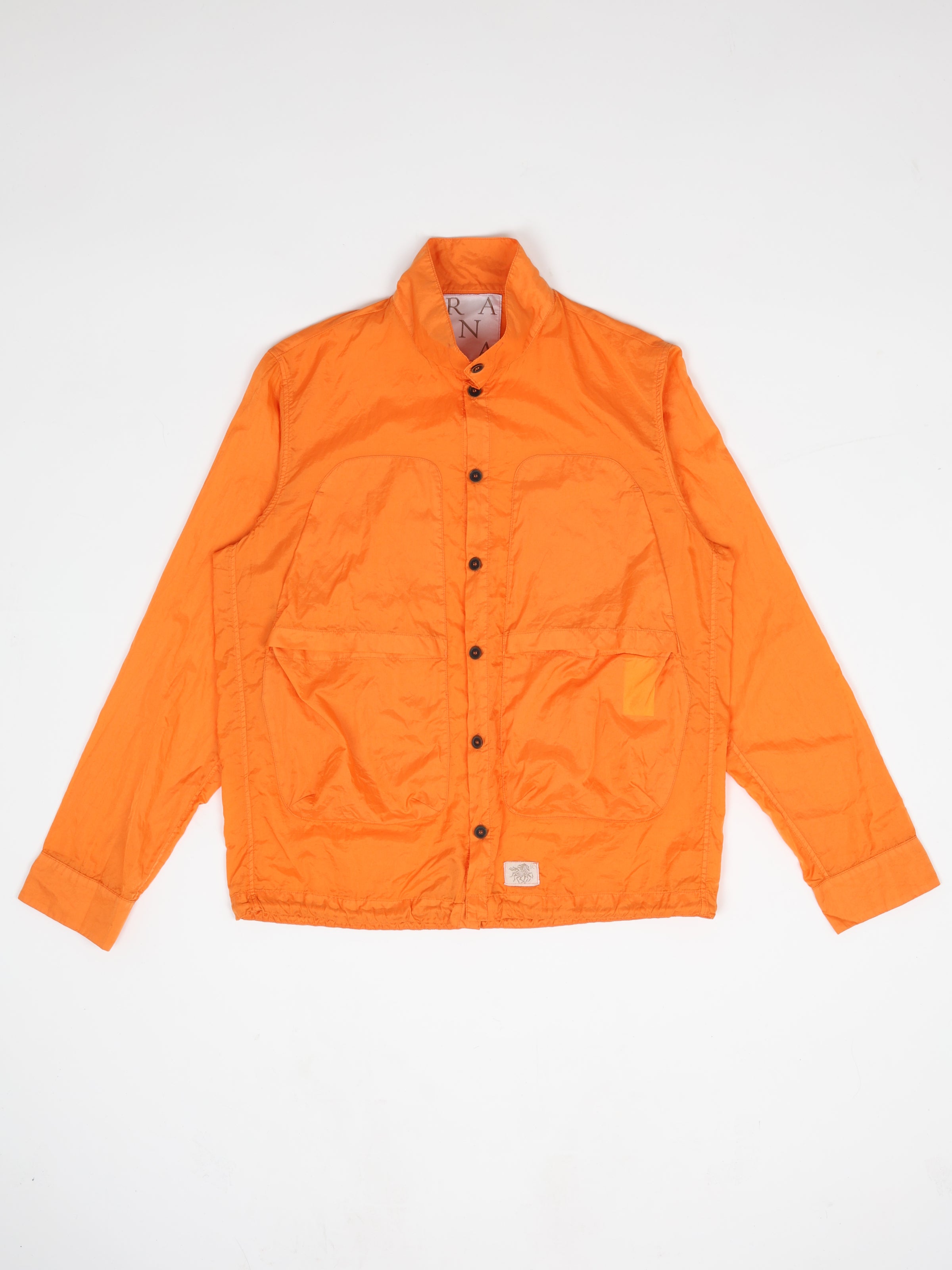 Jaffa Orange Epitome Nylon Ripstop Long Sleeve Shirt
