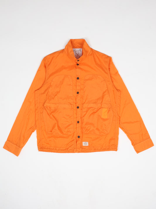 Jaffa Orange Epitome Nylon Ripstop Long Sleeve Shirt