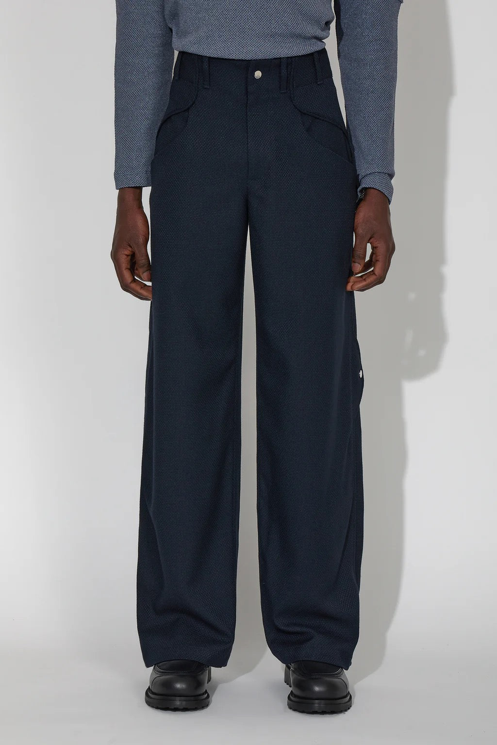 Lapis Blue Permian Trousers