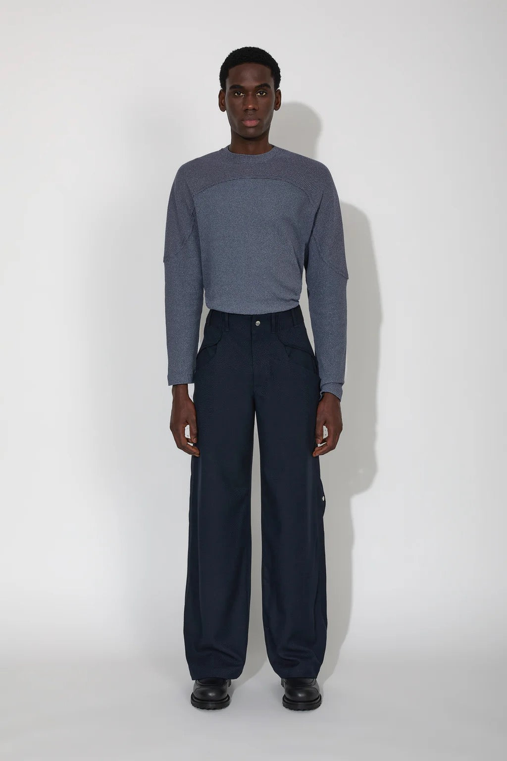 Lapis Blue Permian Trousers