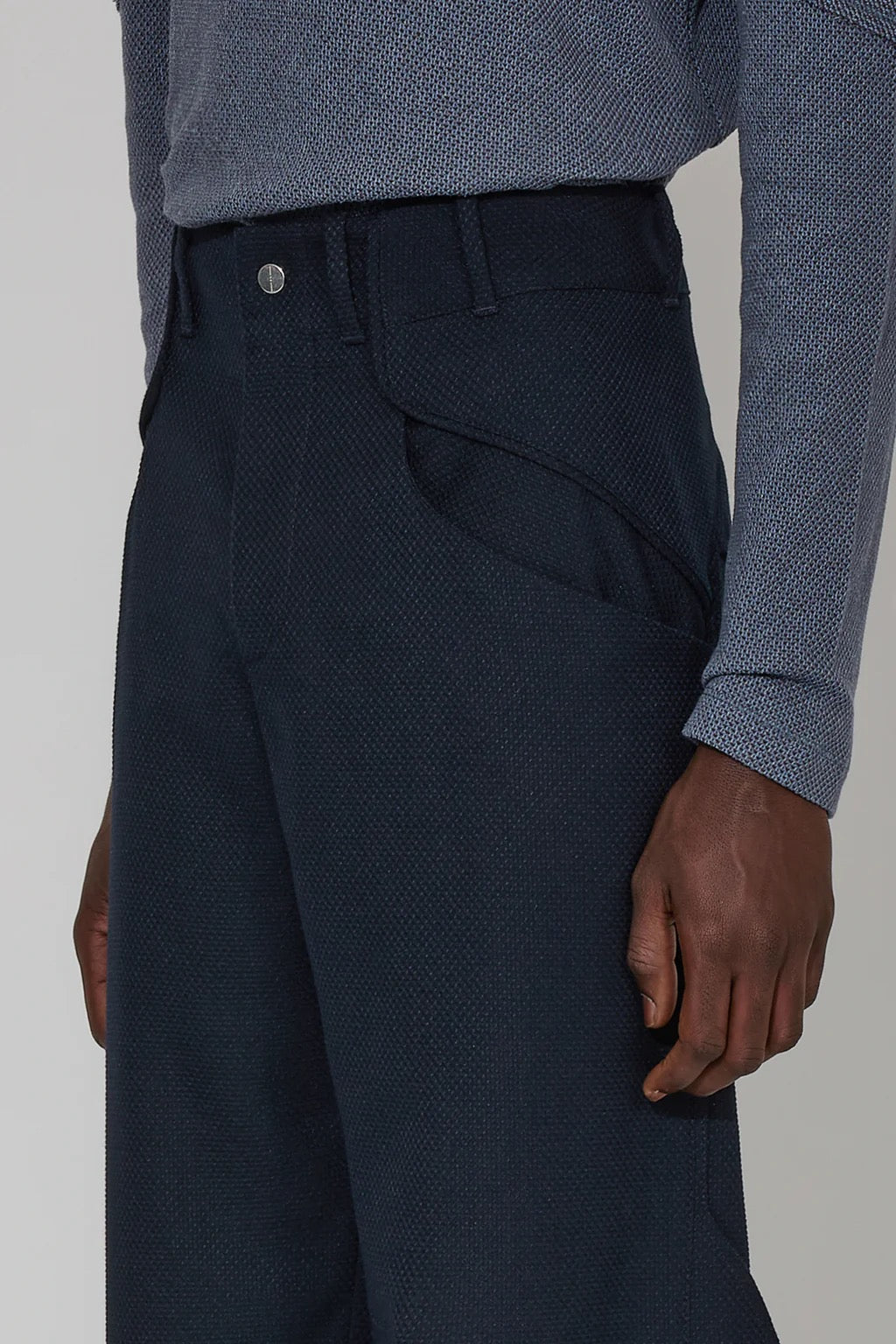 Lapis Blue Permian Trousers