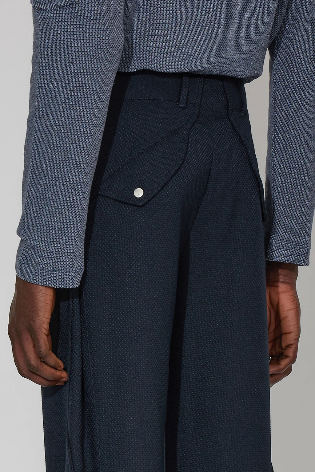 Lapis Blue Permian Trousers