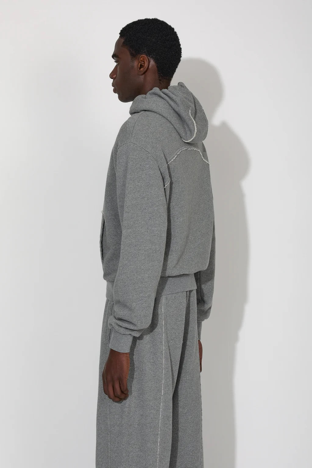 Pumice Grey Lave Hoodie