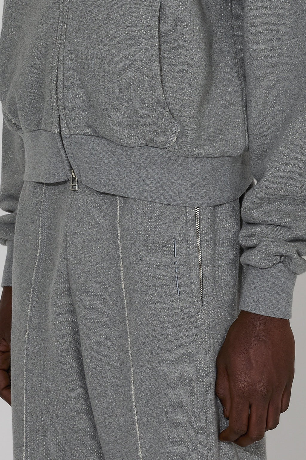 Pumice Grey Lave Hoodie