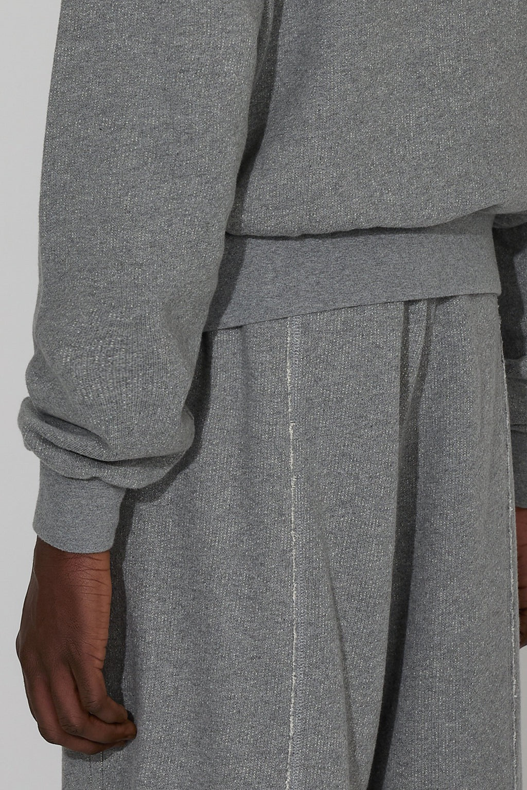 Pumice Grey Lave Hoodie