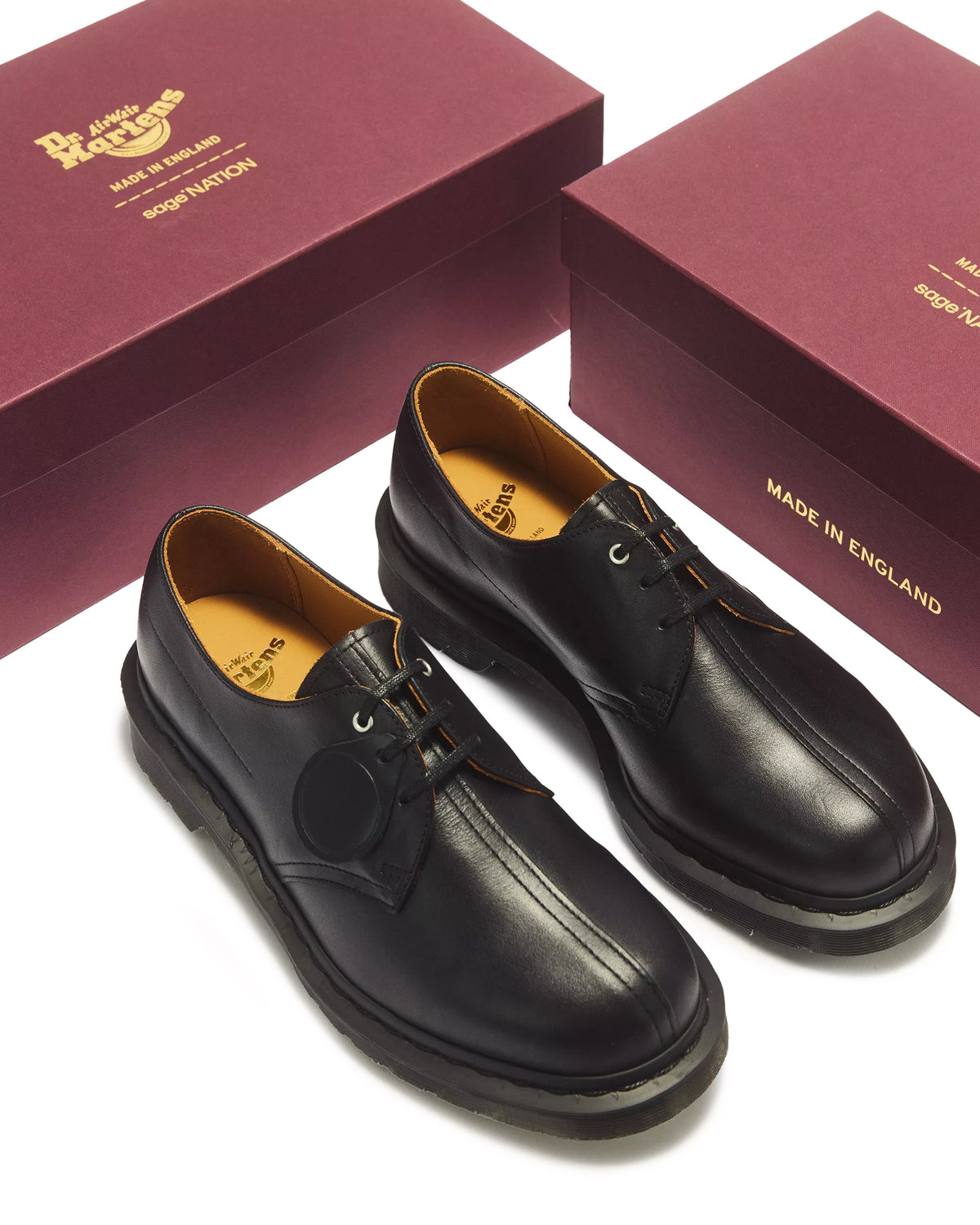Black Classic Calf 1461 SAGE NATION Shoes