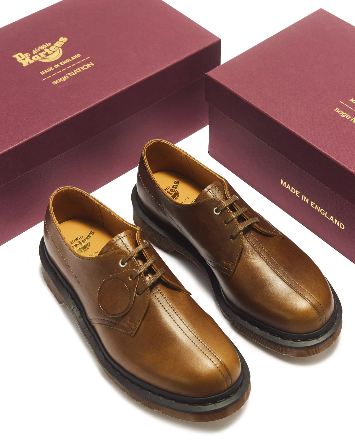 Clove Green Classic Calf 1461 SAGE NATION Shoes