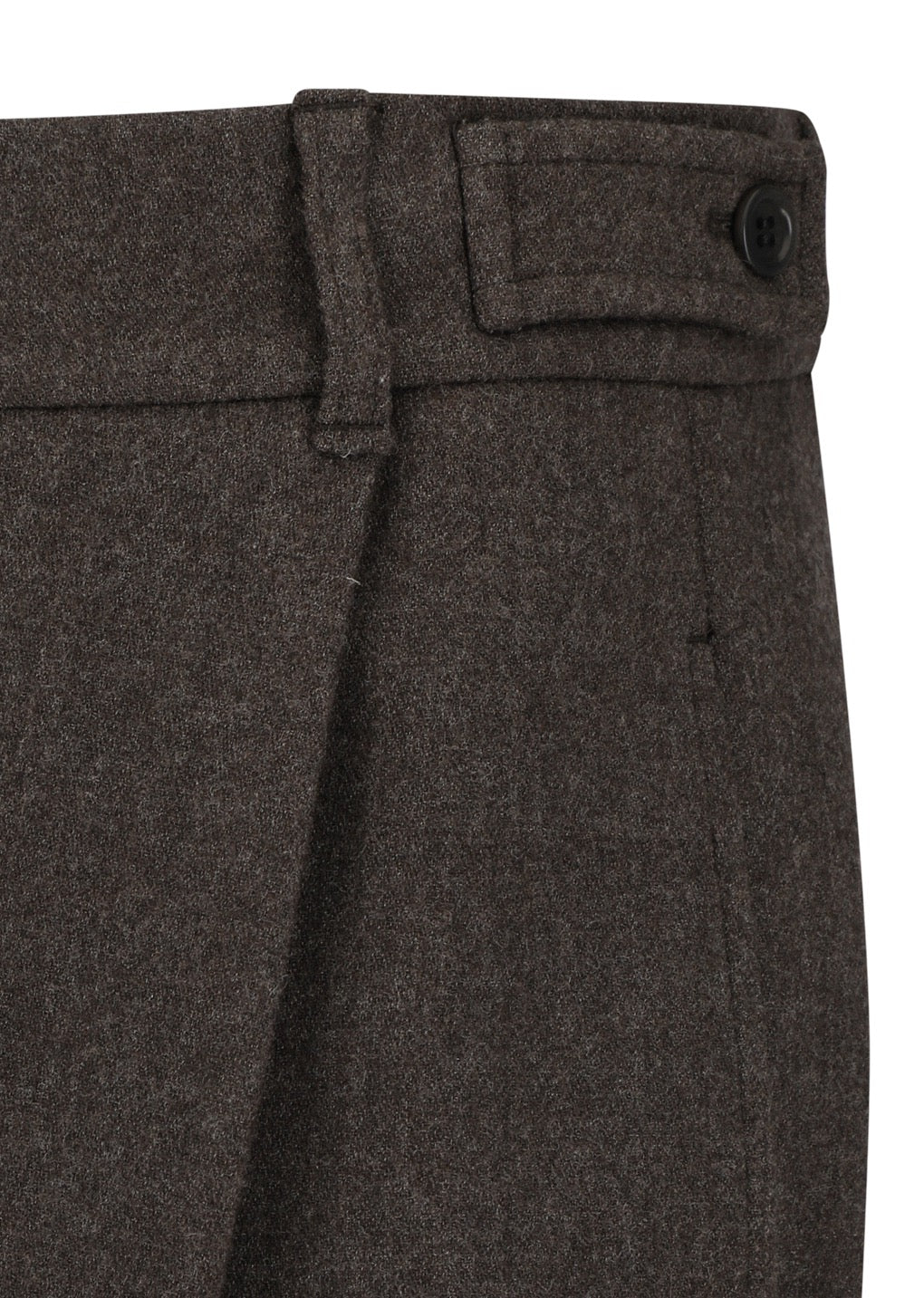 Brown Wool Martin Pants