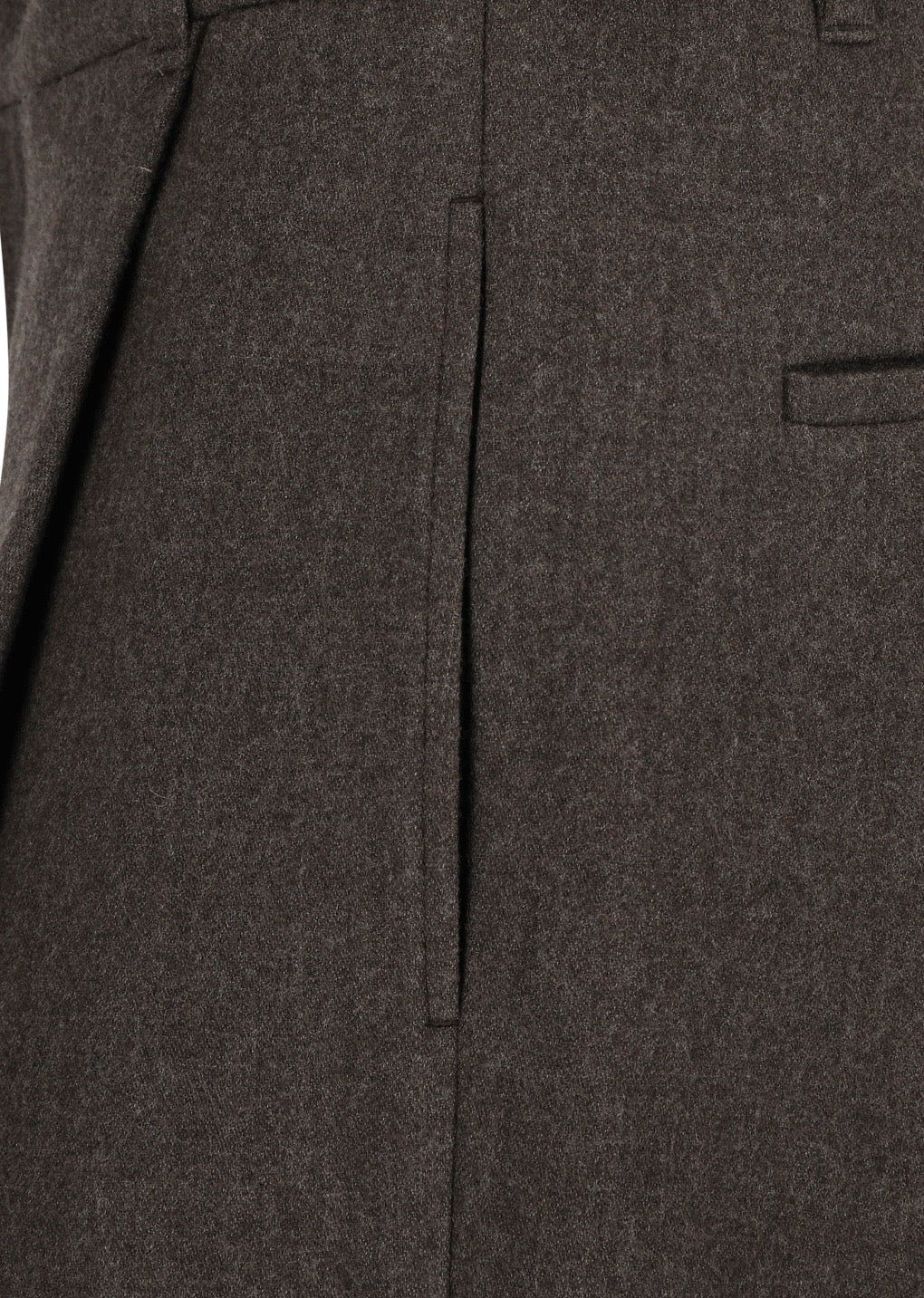 Brown Wool Martin Pants