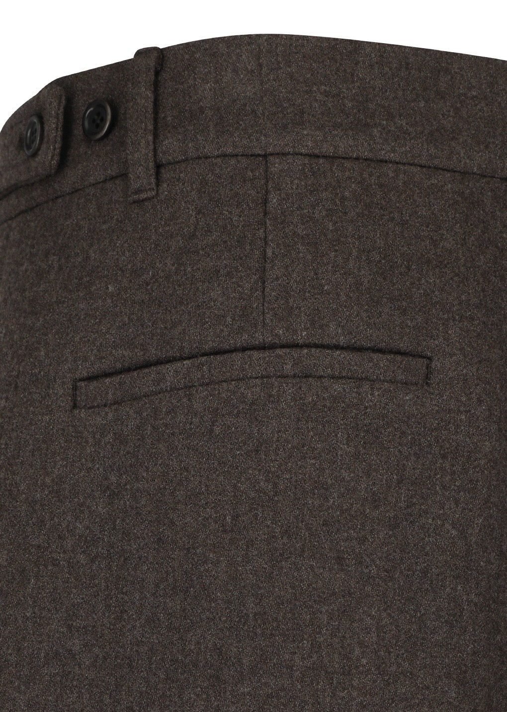 Brown Wool Martin Pants