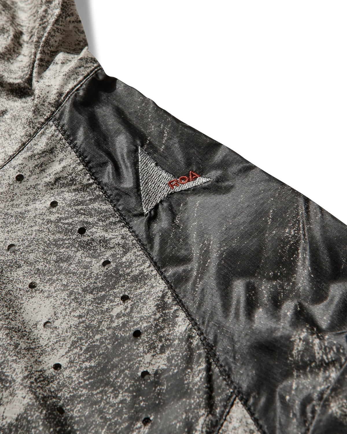 Fuzzy Dark Brown Hue Packable Wind Jacket