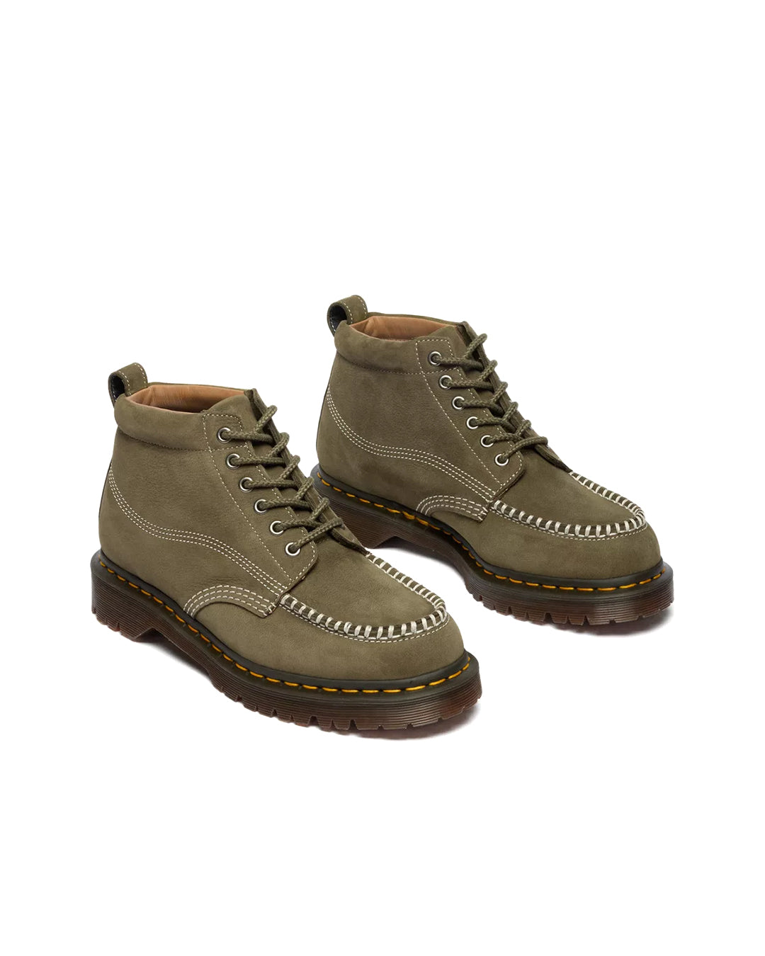 DMS Olive Lowell Chukka Ankle Boots