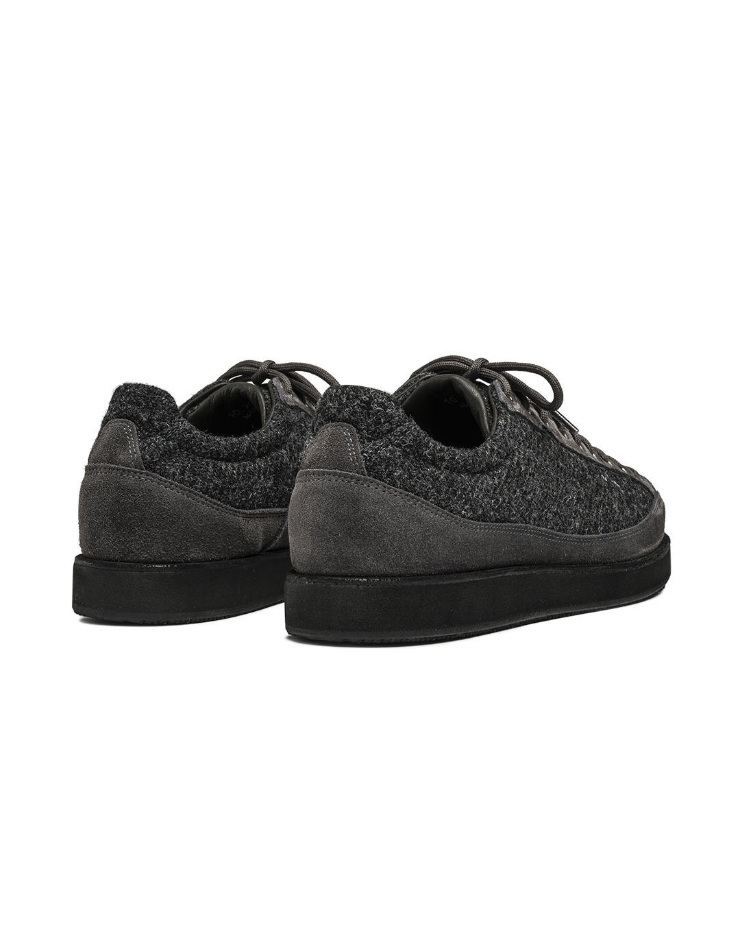 Grey Harris Tweed Modica Shoes