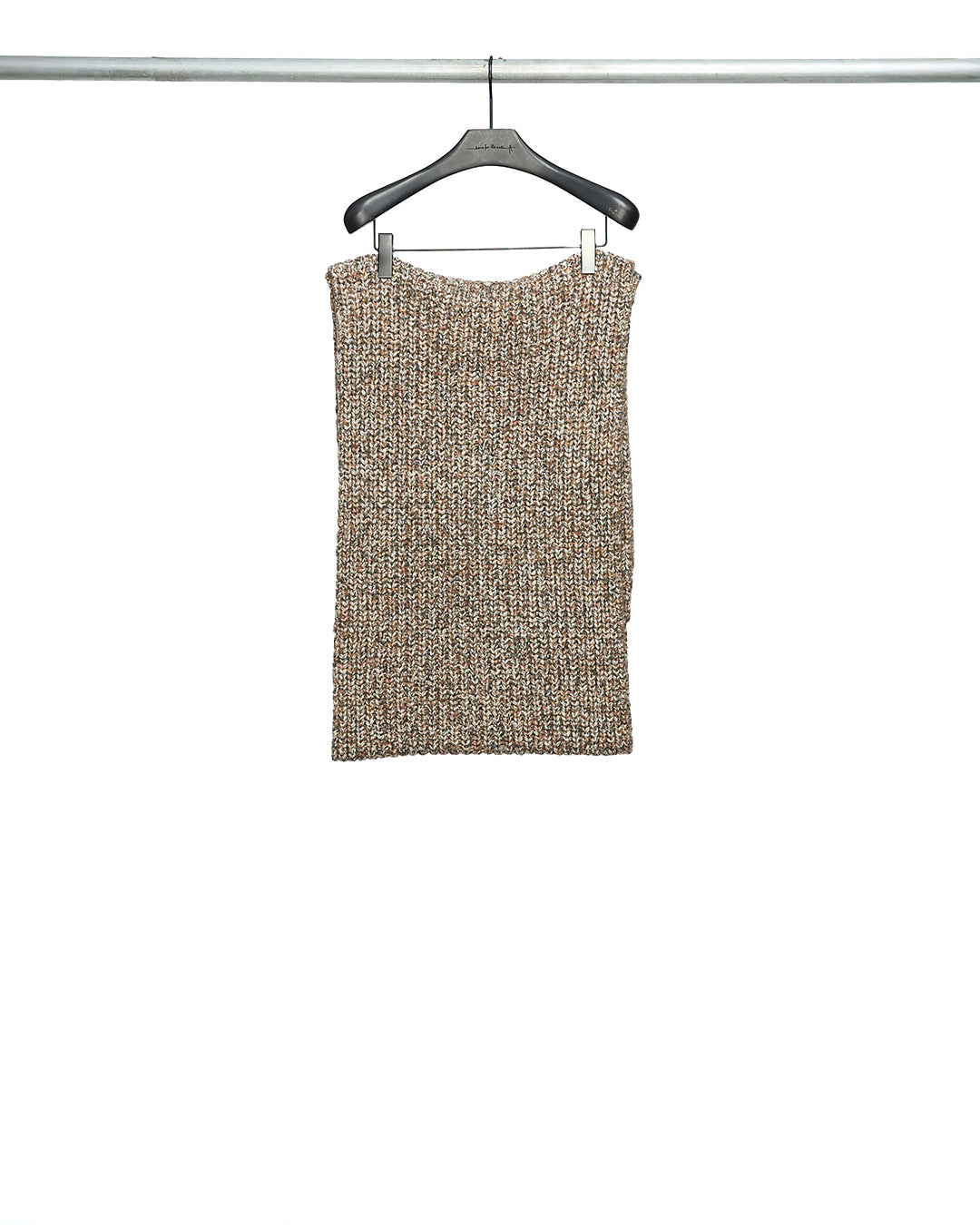 Melange Taupe Cable Scarf