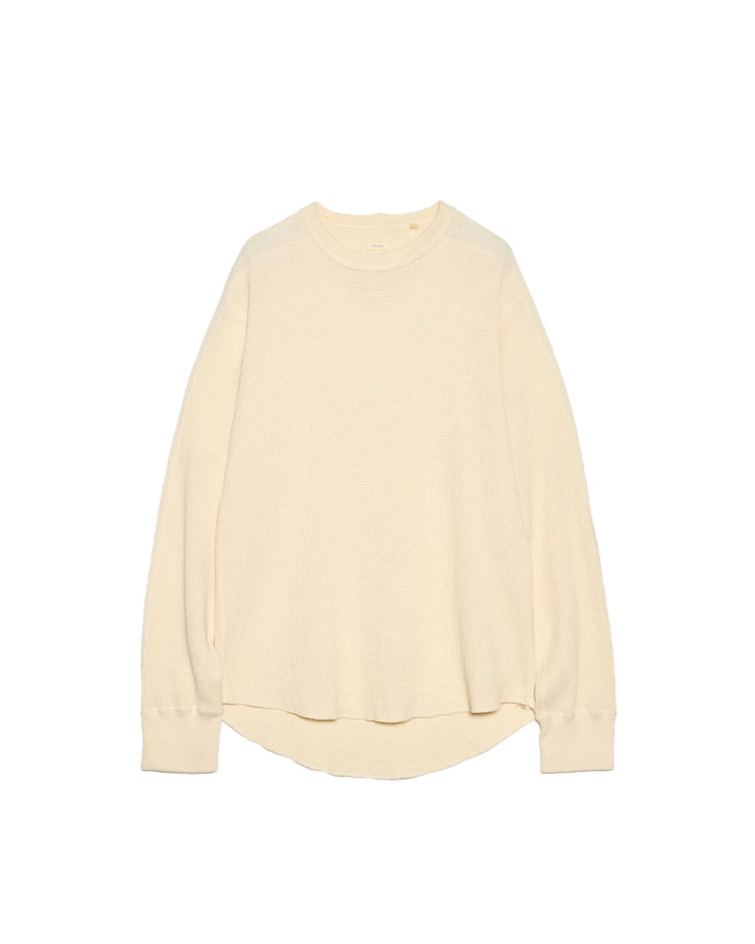 Natural Crew Neck Thermal Sweat