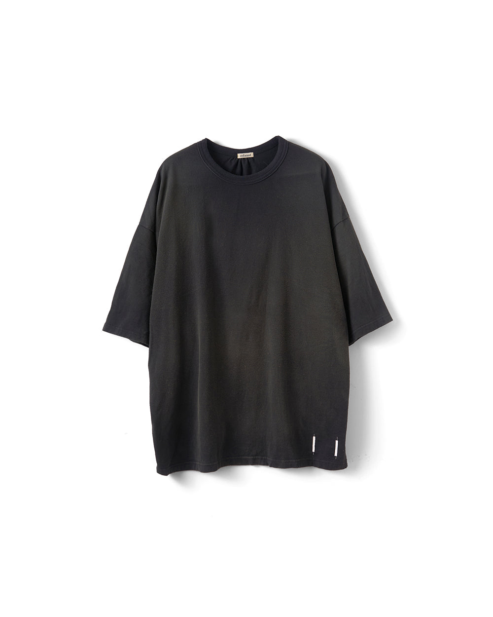 Black 10Wash Formed Oversized Tee