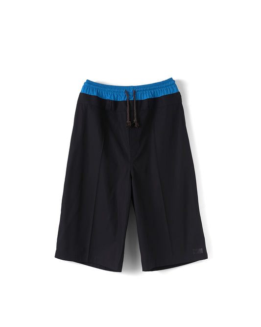 Black Cotton Fresh Man Trunk Shorts