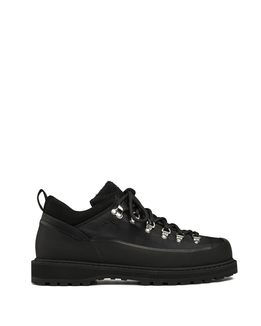 Black Sport Fabric Roccia Basso Shoes
