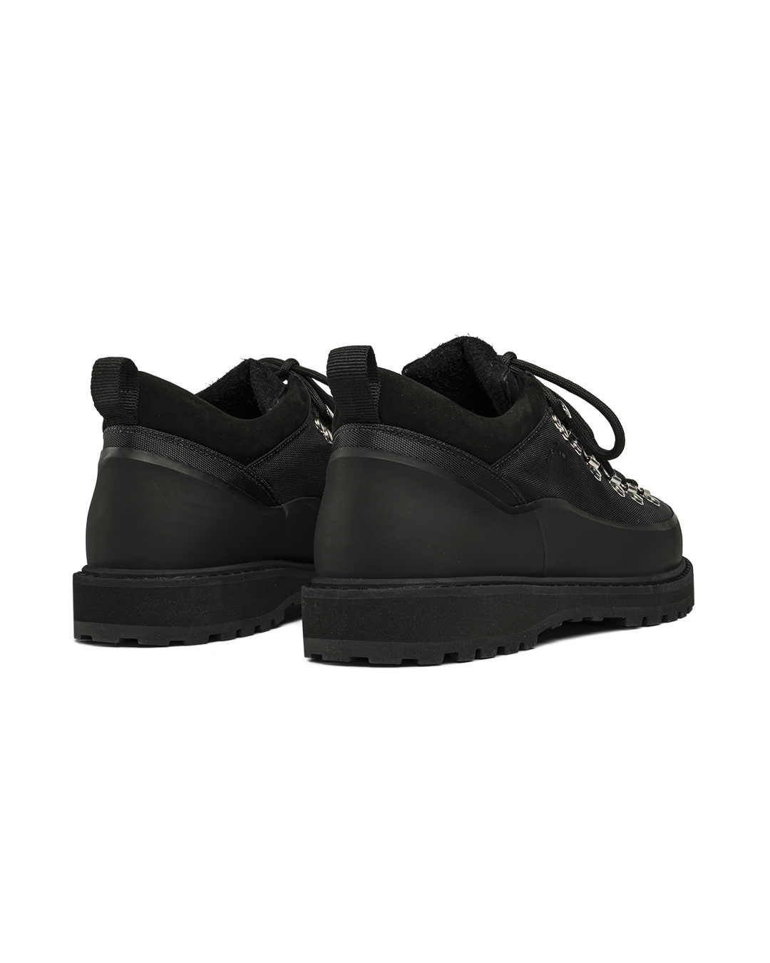 Black Sport Fabric Roccia Basso Shoes