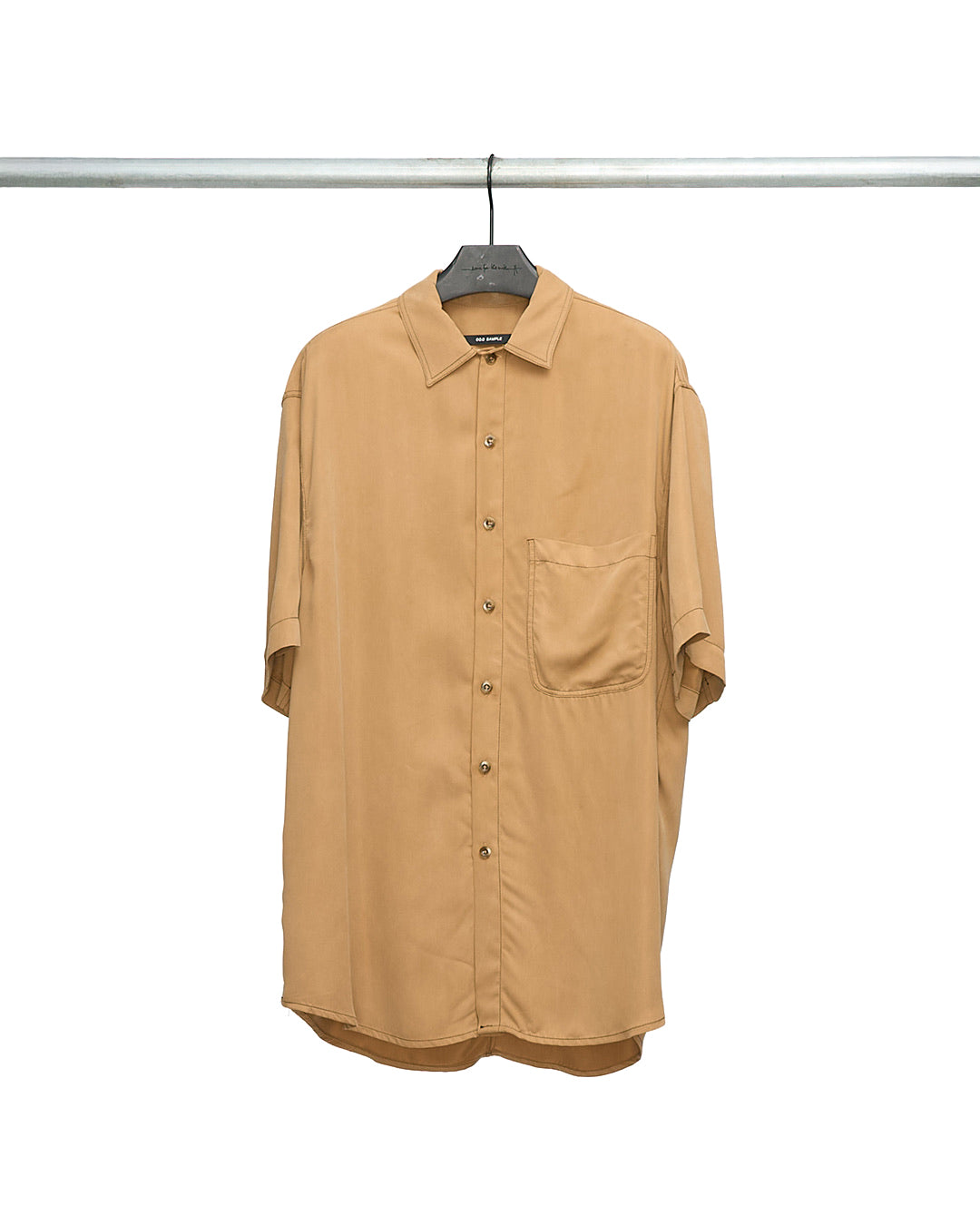Camel S/S Oversized Shirt