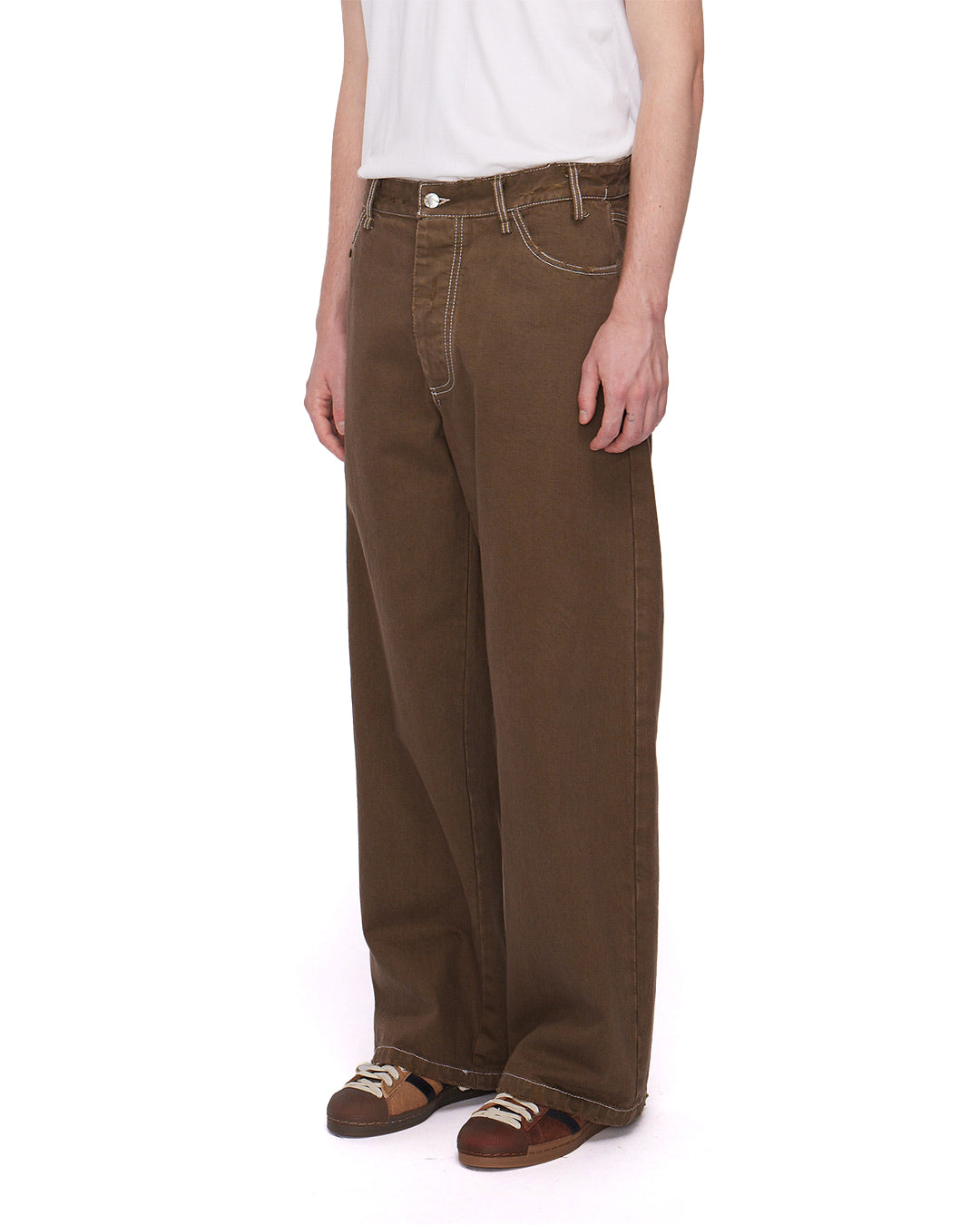 Sand Baggy Jeans