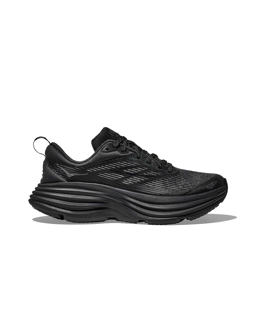 Black/Black Stealth/Tech Bondi 8 Caged Sneaker