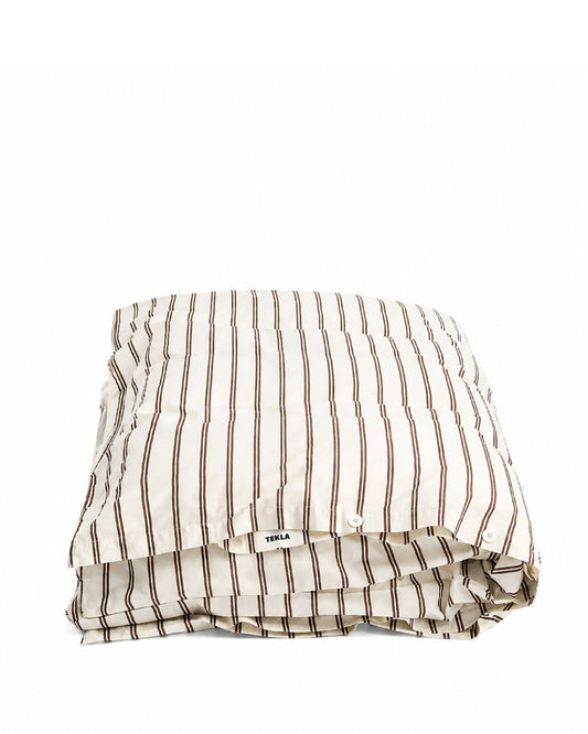 Hopper Stripes Percale Duvet Cover