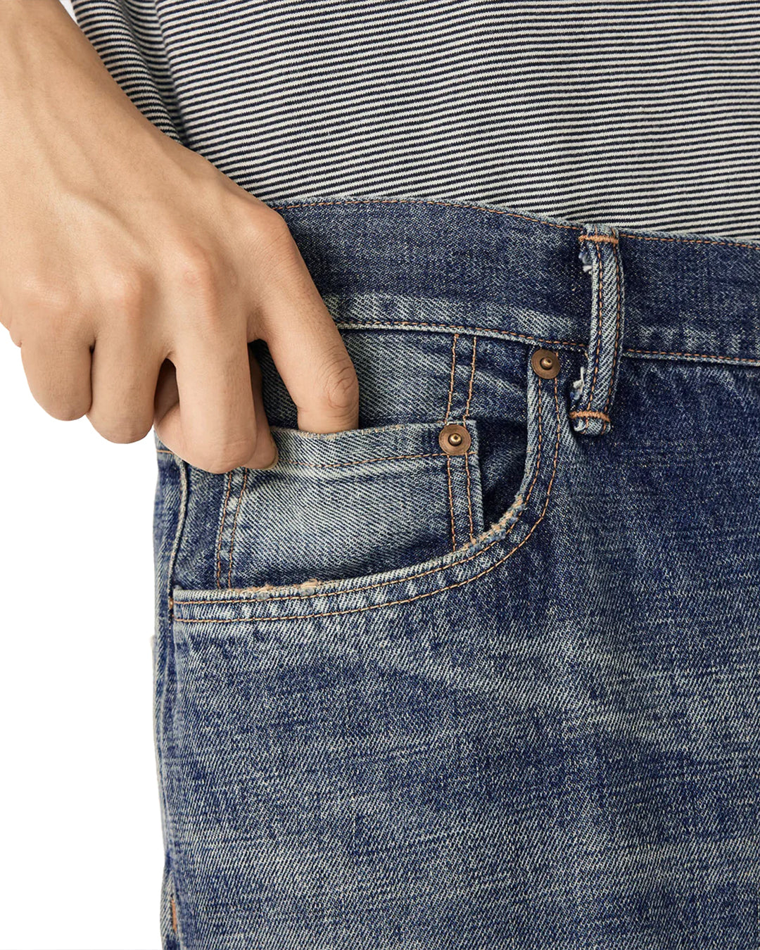 Vintage Indigo Selvage Denim Pants